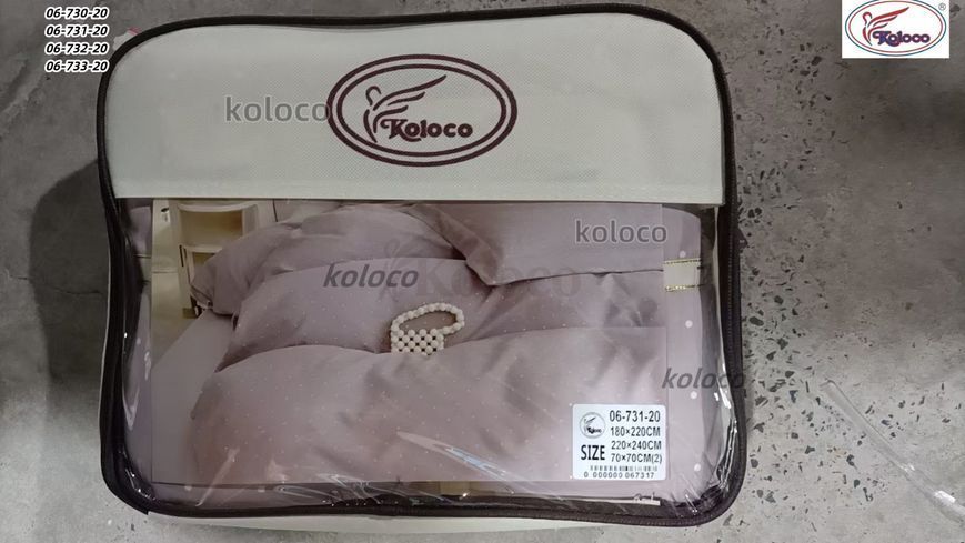 Постельный фланелевый комплект. Семейка. Наволочка 70х70. Koloco 06-733 фото