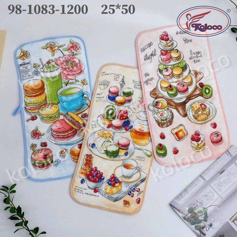 Кухонний рушник мікрофібра. Розмір 25х50. Koloco 98-1083 фото