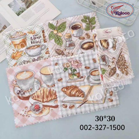 Кухонна серветка мікрофібра. Розмір 30х30. Koloco 002-327 фото