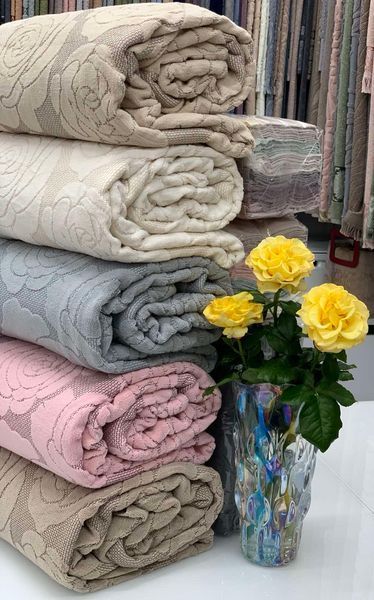 🛏 Простиня махрова 200х230 &ndash; 100% бавовна 88-1253 фото