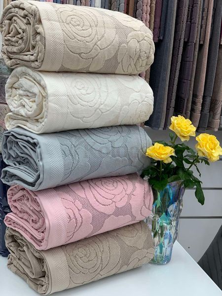 🛏 Простиня махрова 200х230 &ndash; 100% бавовна 88-1253 фото