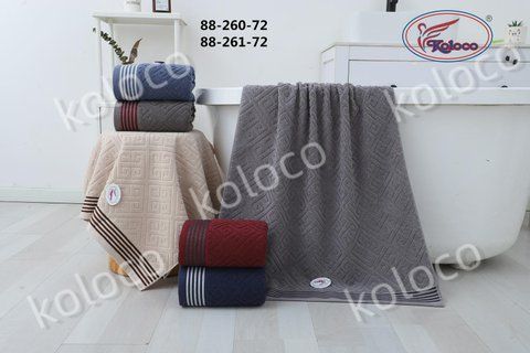 Лицьовий махровий рушник. Розмір 50х90. Koloco 88-261-72 фото