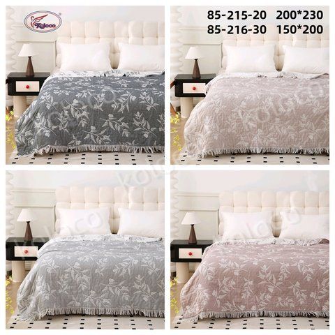🛏 Простиня муслин 200&times;230 &ndash; 100% бавовна 85-215-20 фото