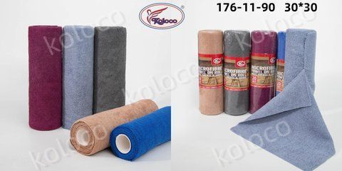 Отрывные салфетки микрофира. Размер 30х30. Koloco 176-11 фото