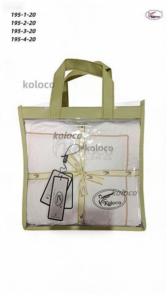 Постільна білизна сімейна муслін. Наволочки 50х70. Koloco 195-4 фото