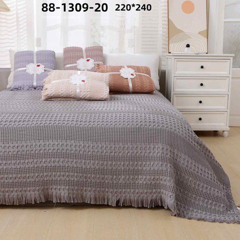 🛏 Простиня вафельна 220&times;240 &ndash; 100% бавовна 88-1309-20 фото
