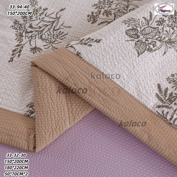 Покривало щільне, муслін. Жатка. Розмір 150х200 Koloco 33-94 фото