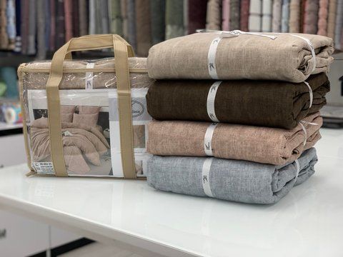 Постільна білизна з фланелі (розмір Євро, простирадло на гумці 180х200+25 см, наволочки 50х70 см). Koloco 06-868 фото