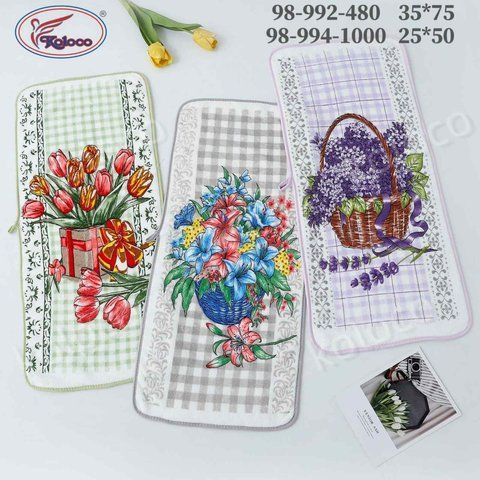 Кухонний рушник мікрофібра. Розмір 35х75. Кoloco 98-992 фото