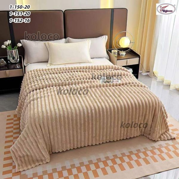 Плед Шарпей. Широкая полоса 5 см Размер 160х210. Koloco 1-150 фото