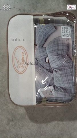 Постельный комплект. Размер евро. Простынь на резинке. Наволочка 50х70. Koloco 06-736 фото